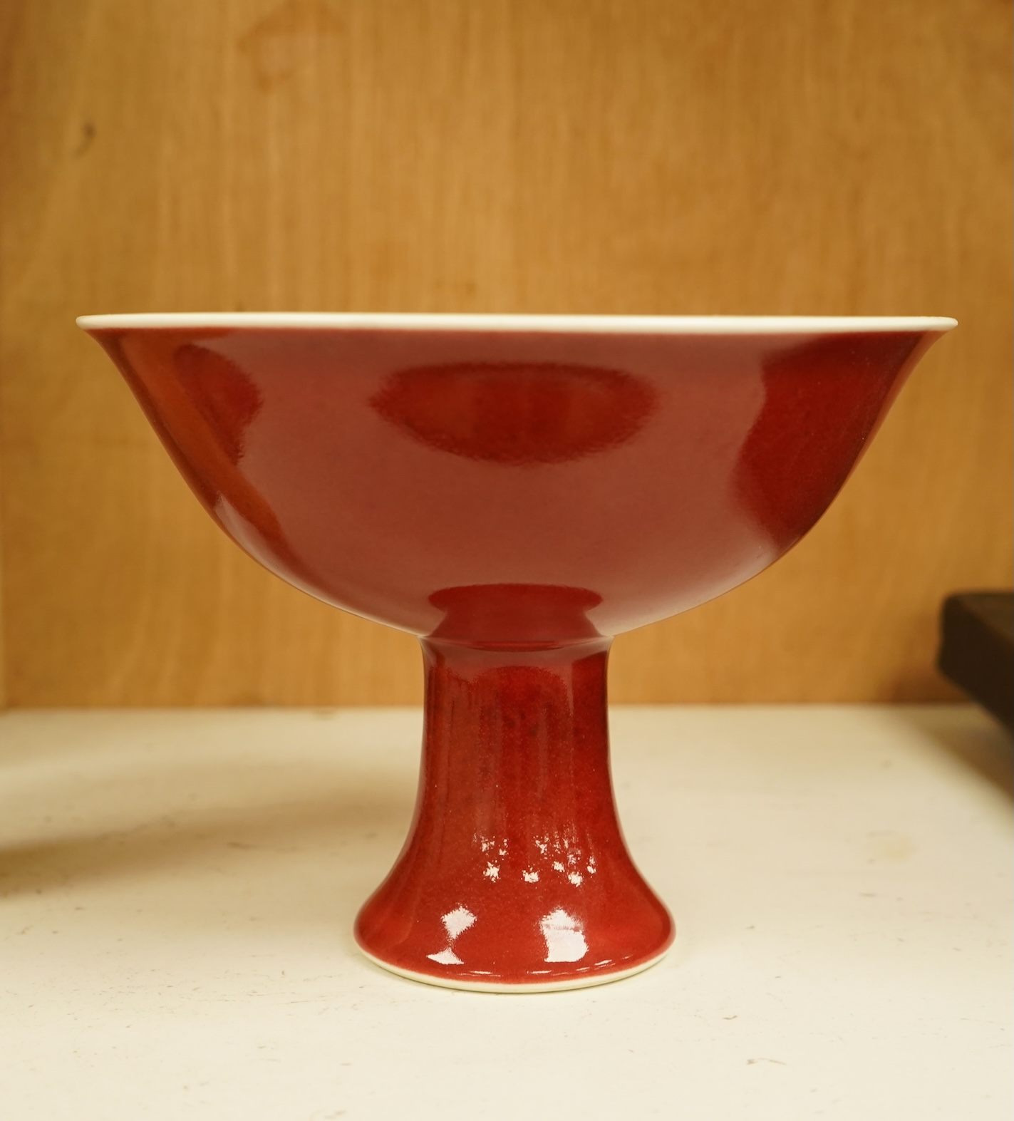 A Chinese pedestal bowl